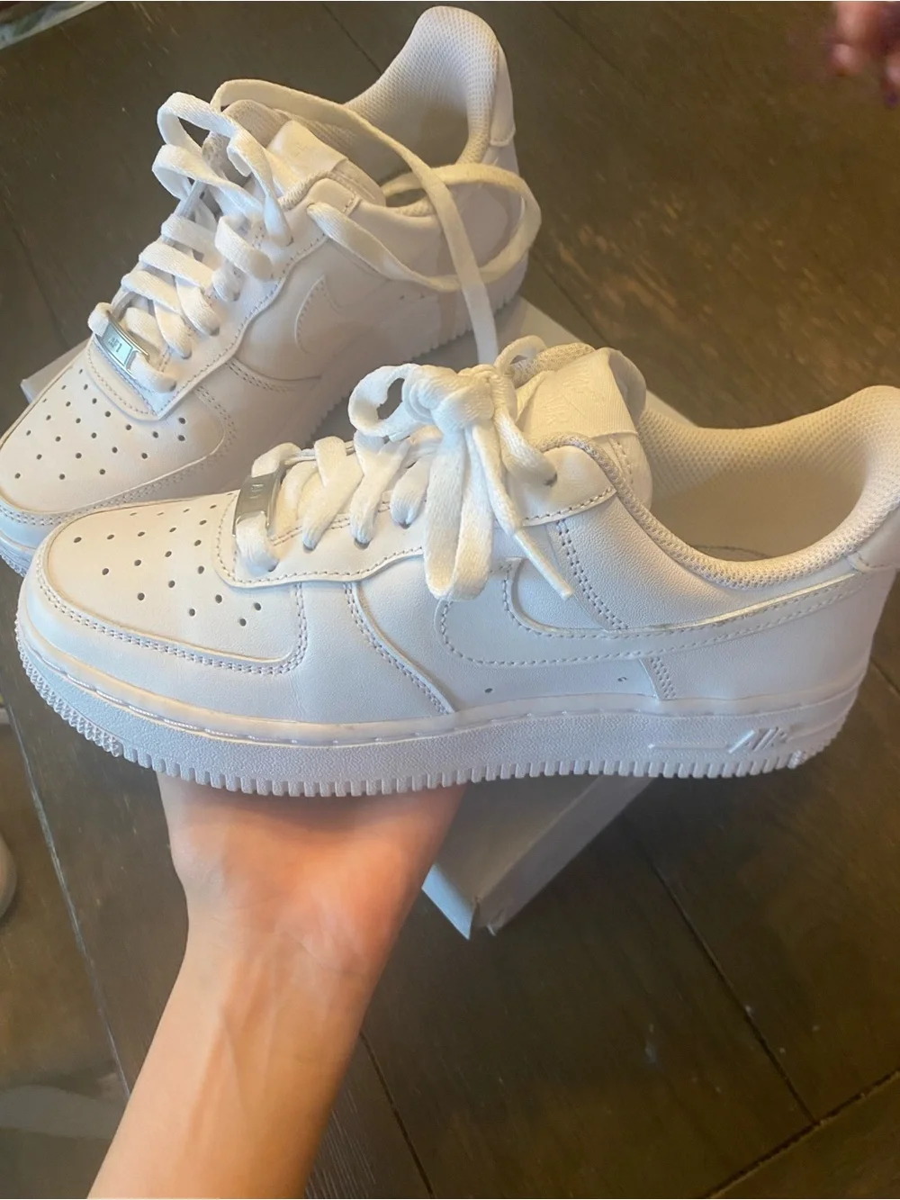 Nike Womens White Low-Top Sneakers